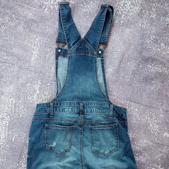 BLUE SPICE Women's Blue Denim Overalls - Picture 9 of 10